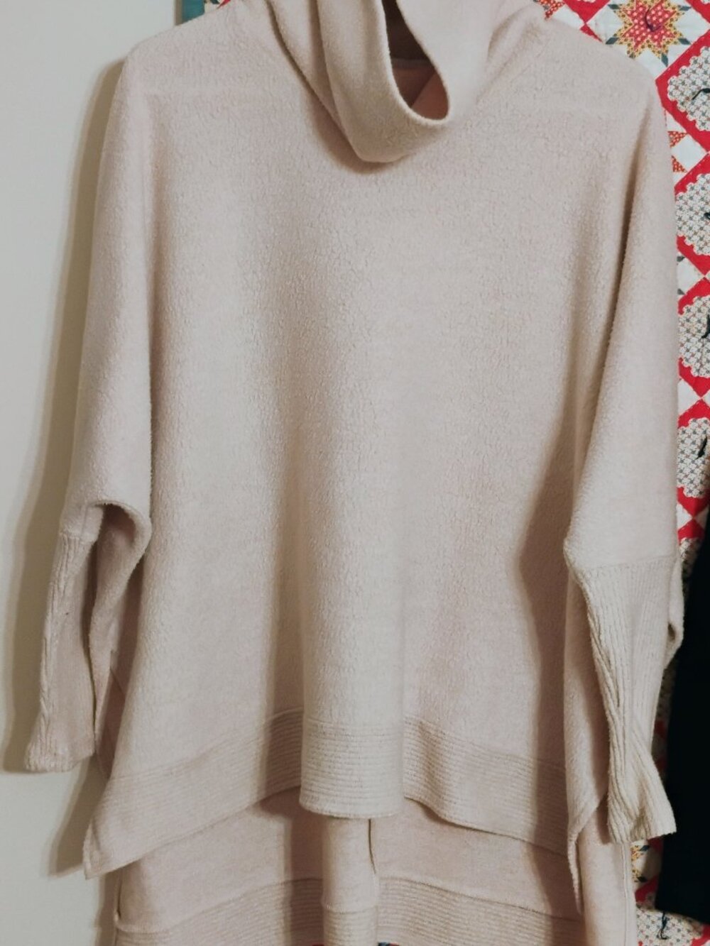 Cherish Cowl Neck oversized tunic sweater XS/S